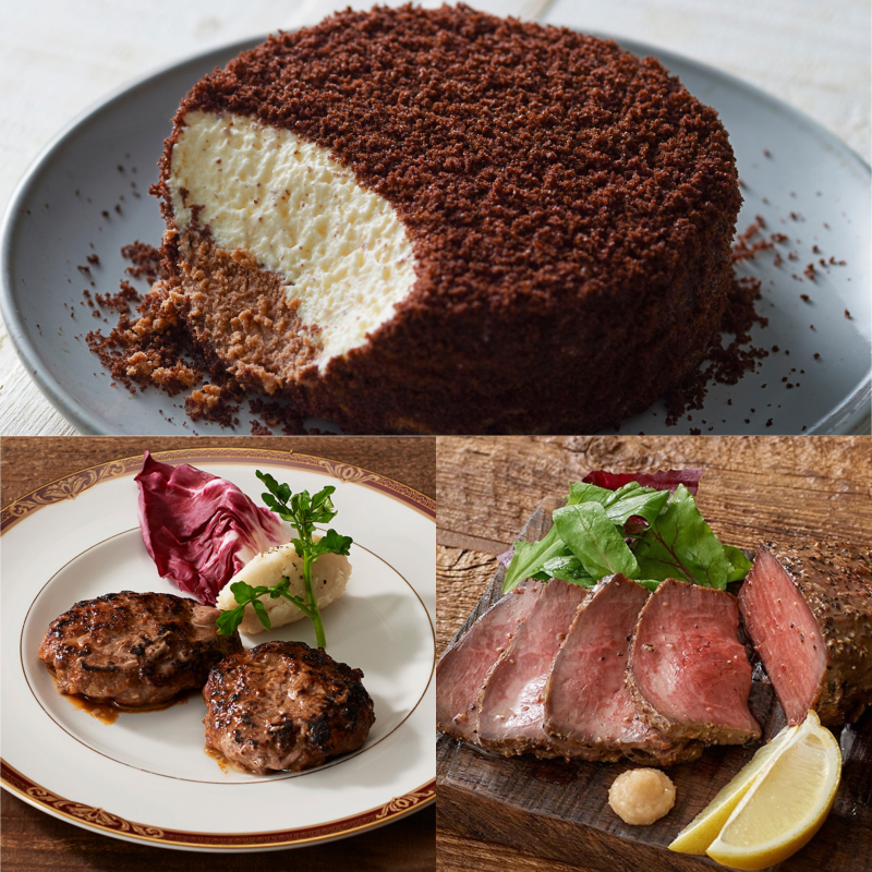 ショコラとビーフデリカセット